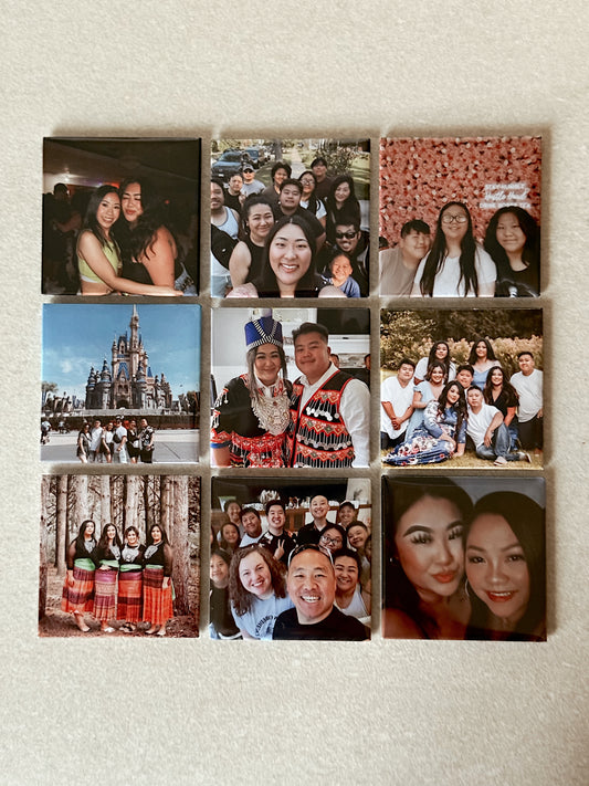 2"x2" Custom Photo Magnets