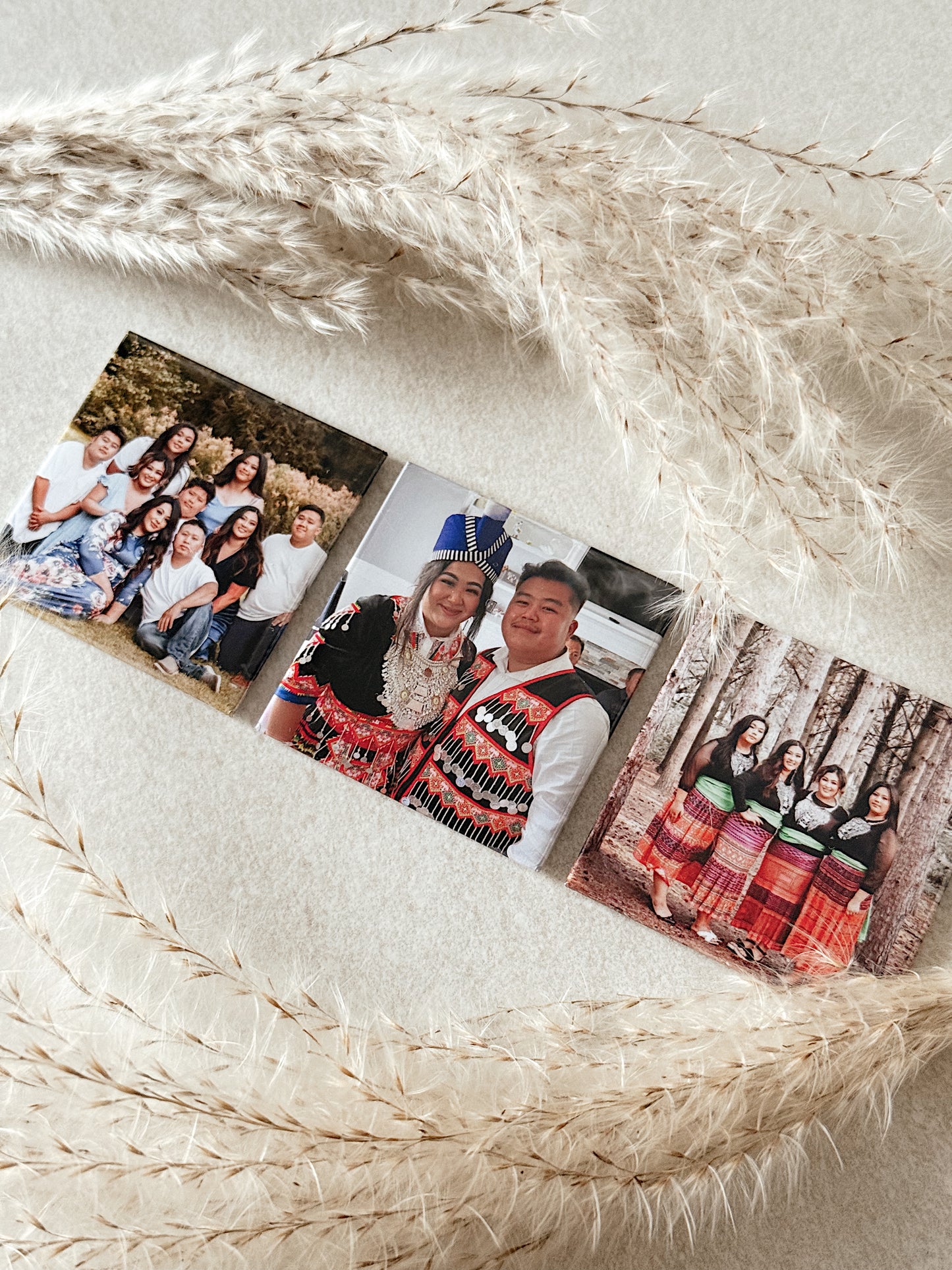 2"x2" 9 Piece Custom Photo Magnet Giveaway